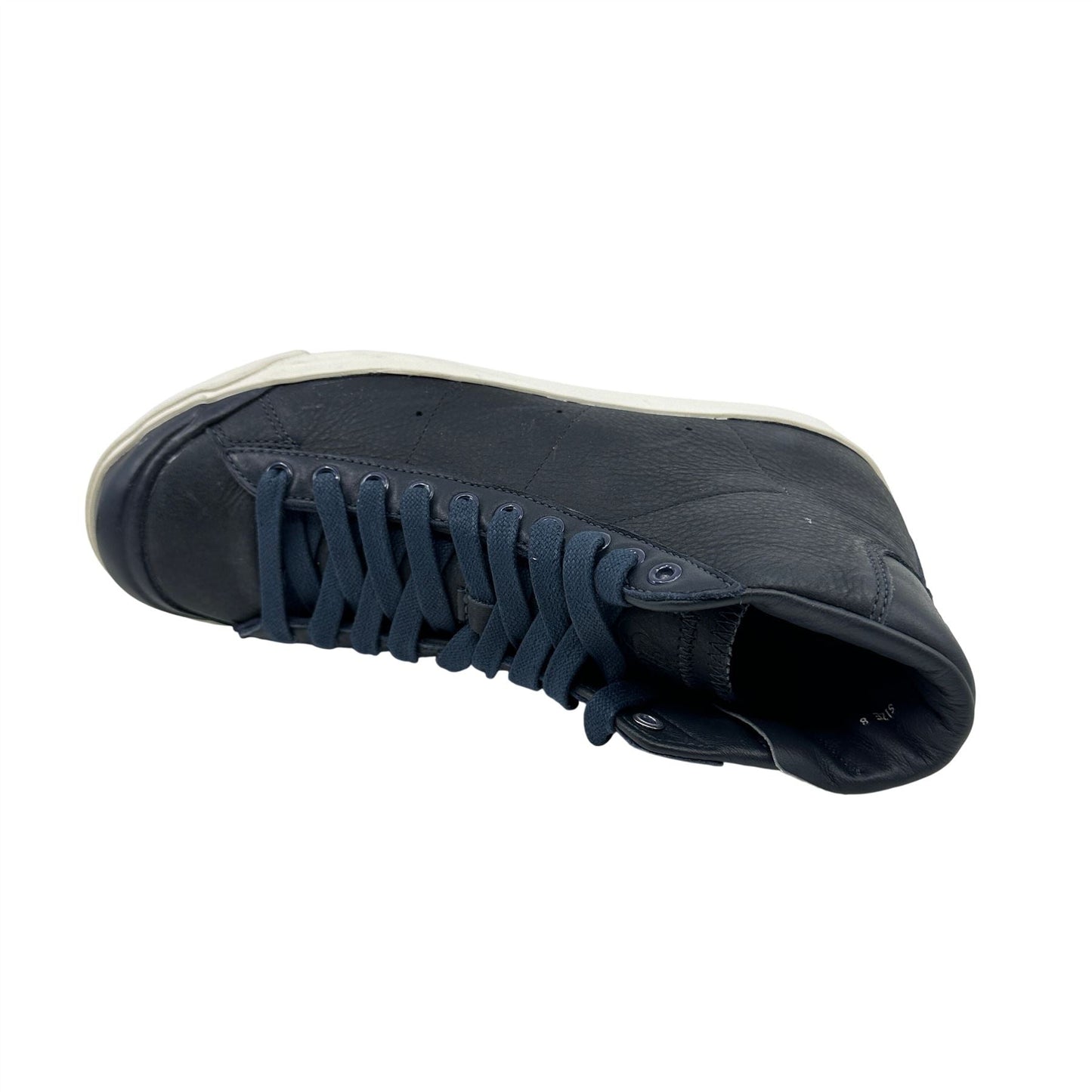 Nike Blazer Mid AB TZ Dark Obsidian Safety Orange Mens Athletic Sneaker