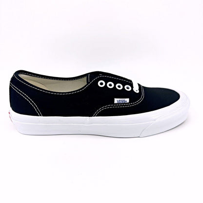 Vans Vault OG Authentic LX (Canvas) Black True White Womens Sneakers