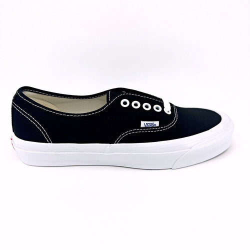 Vans Vault OG Authentic LX (Canvas) Black True White Womens Sneakers