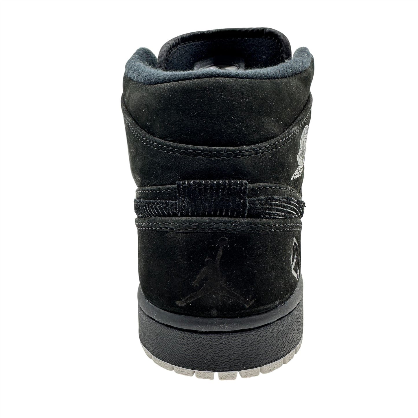 Jordan 1 Mid Black Summit White Mens Athletic Sneaker