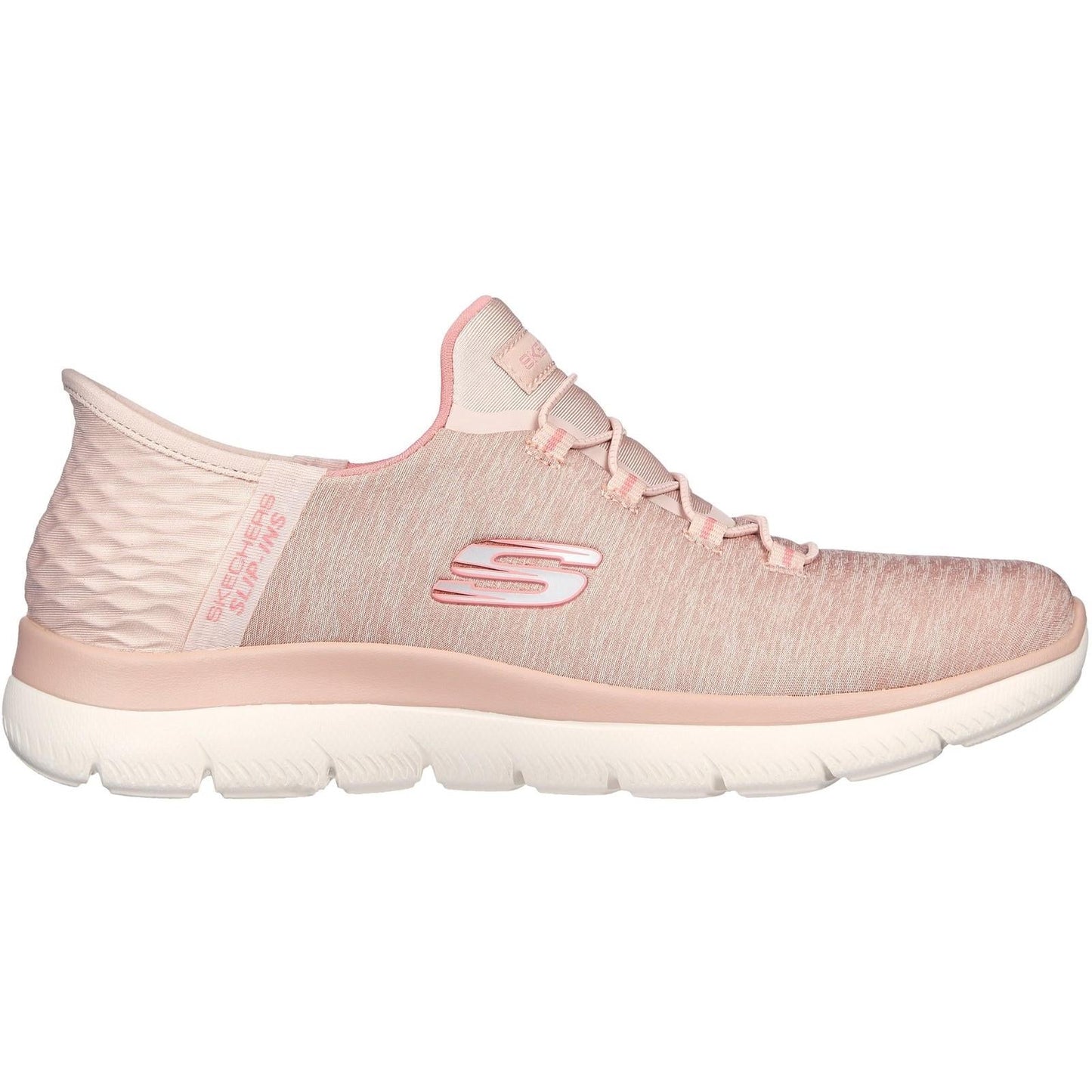 Women's Wide Fit Skechers 149937 Slip-ins Summits Dazzling Trainers