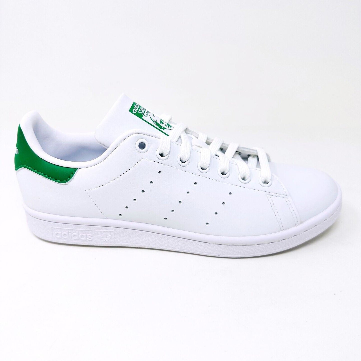 Adidas Originals Stan Smith White Green Womens Primegreen Sneakers Q47226