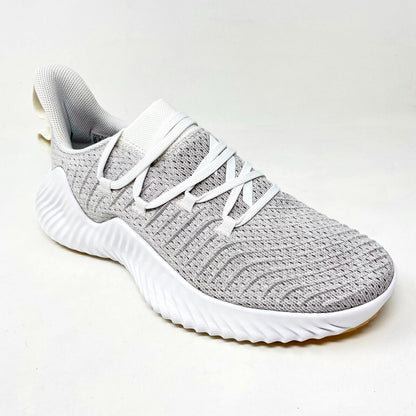 Adidas AlphaBounce Trainer Cloud White Ash Pearl Womens Size 9.5 Sneakers B75780