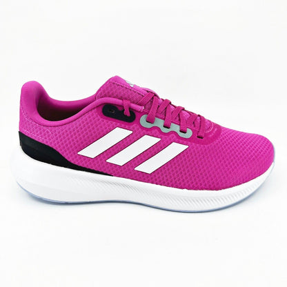Adidas Runfalcon 3.0 Fuschia White Womens Wide Width Running Shoes HP6651