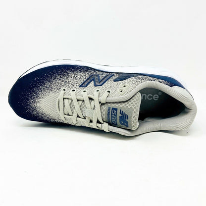 New Balance 580 Jacquard RevLite Gray Navy Mens Retro Classic Sneakers MRT580JV