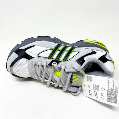 Adidas Reponse CL Neon Gray Black Solar Lime Womens Size 6 Sneakers FX7724