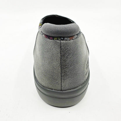 Skechers Arch Fit Uplift Core Roots Charcoal Womens Size 6.5 Slip On Shoes