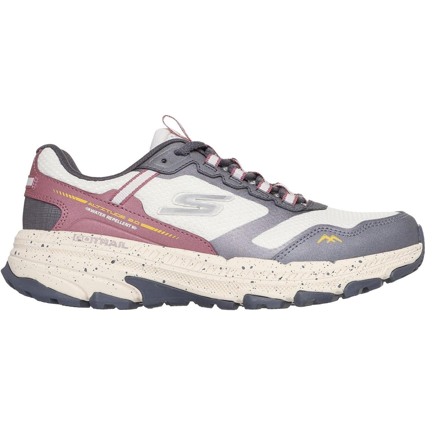 Women's Wide Fit Skechers 129525 Gorun Trail Altitude 2.0 Ravine Trainers