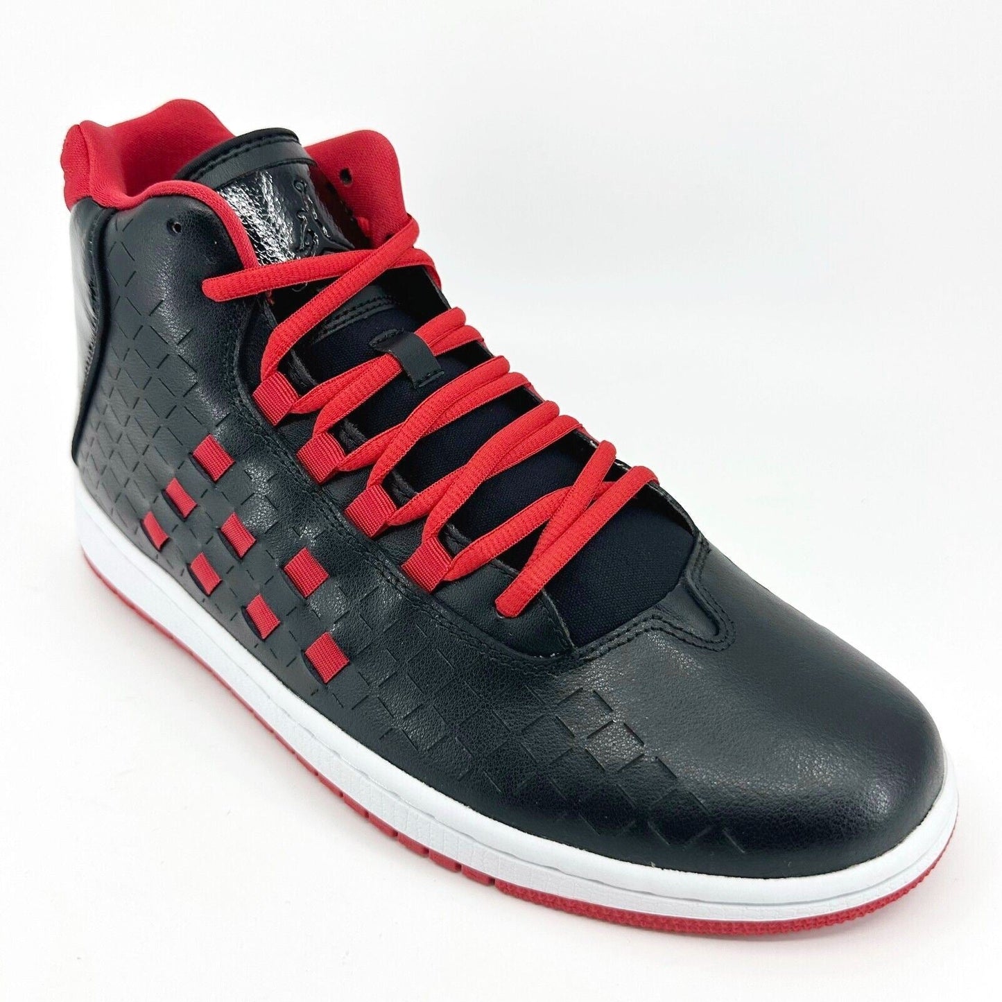 Jordan Illusion Black University Red White Mens Size 9.5 Sneakers 705141 001
