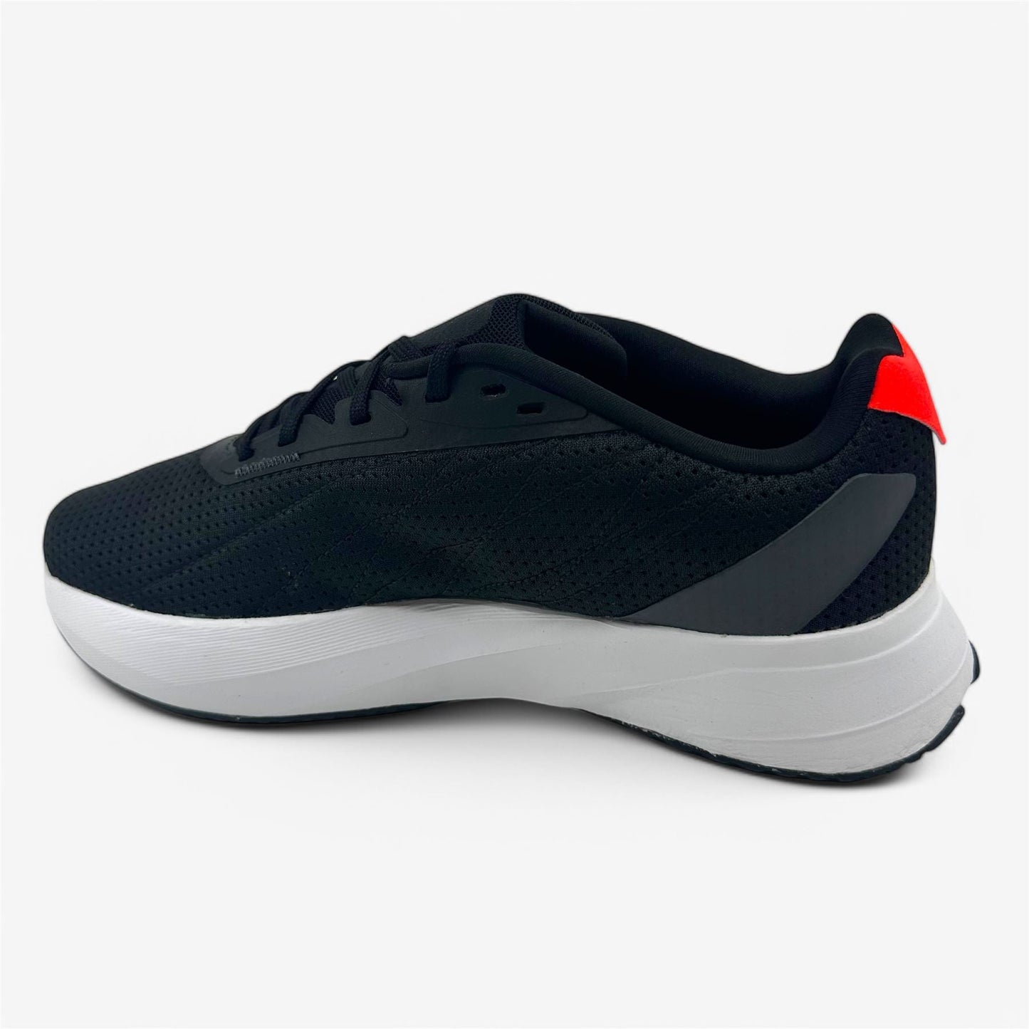 Adidas Duramo SL Solar Red Grey Mens Athletic Sneaker