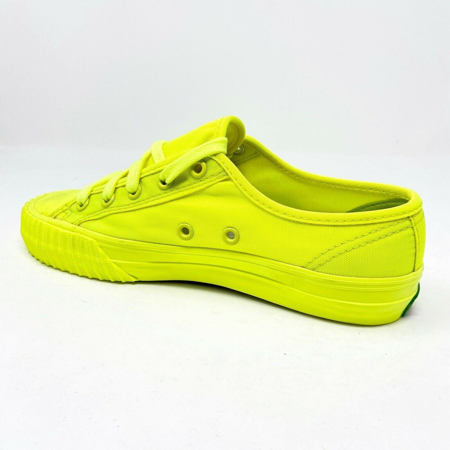 PF Flyer Center Lo Reiss Neon Yellow Womens Retro Casual Sneakers PM13OL1I