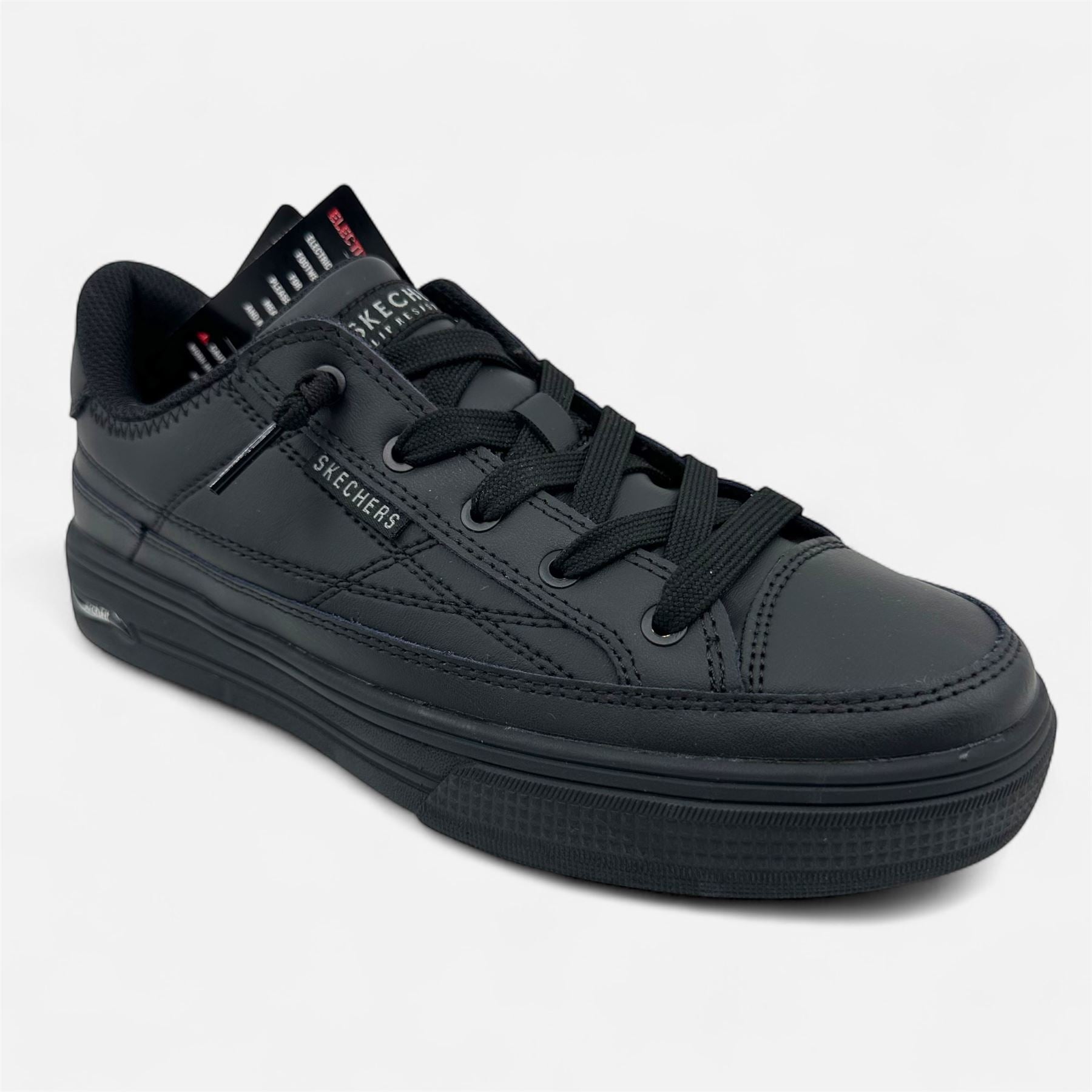 Skechers Arch Fit Arcade SR Black Womens Electrical Hazard Slip Resistant Sneaker