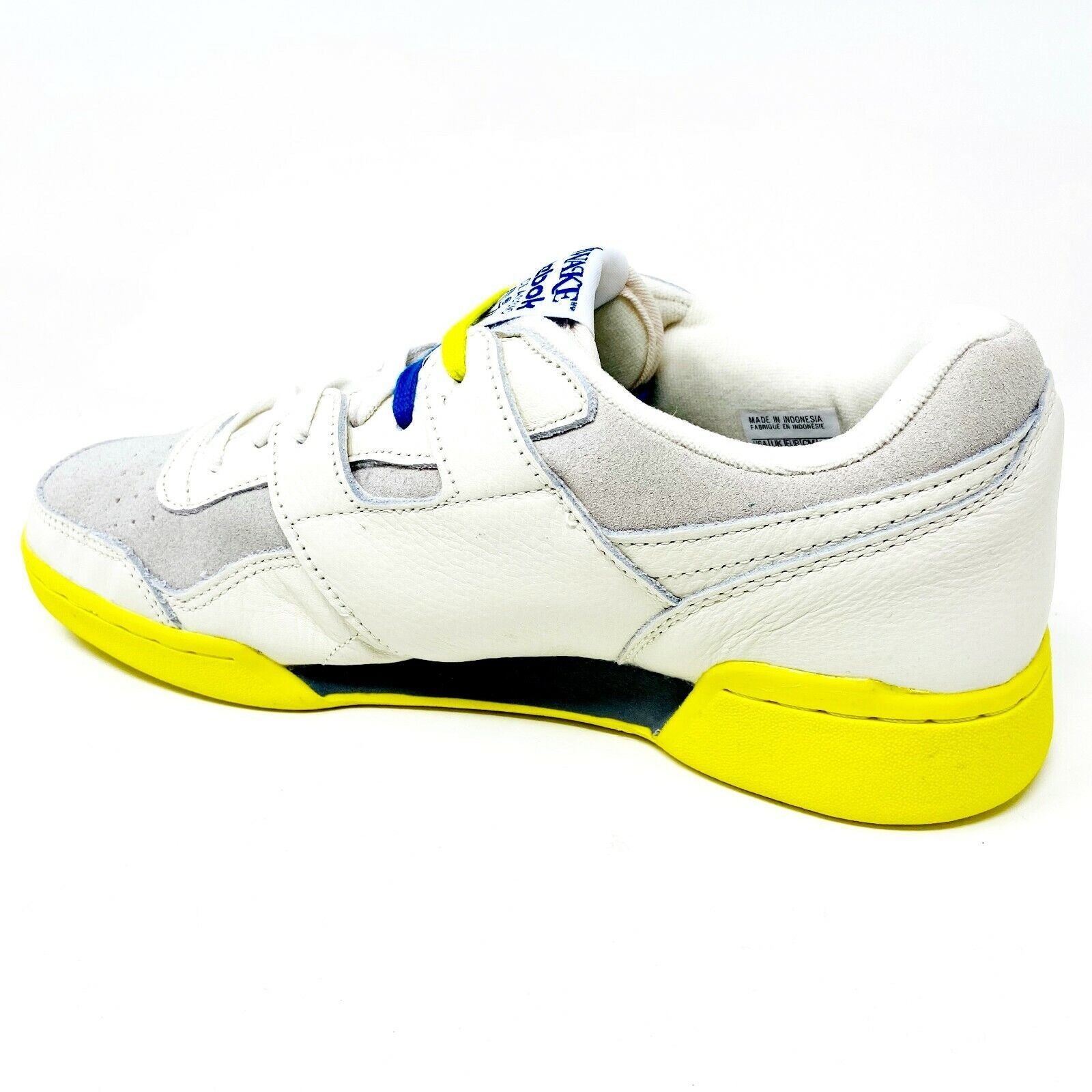 Reebok Awake NY x Workout Plus Chalk Grey Blue Mens Training Sneakers EG6742