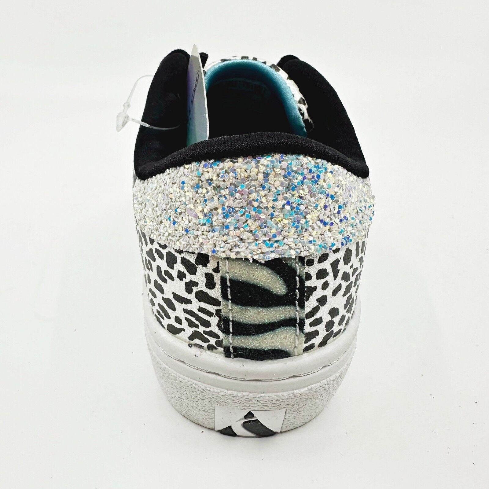 Skechers Goldie Leopard Remix White Leopard Kids Girls Size 12 Sneakers