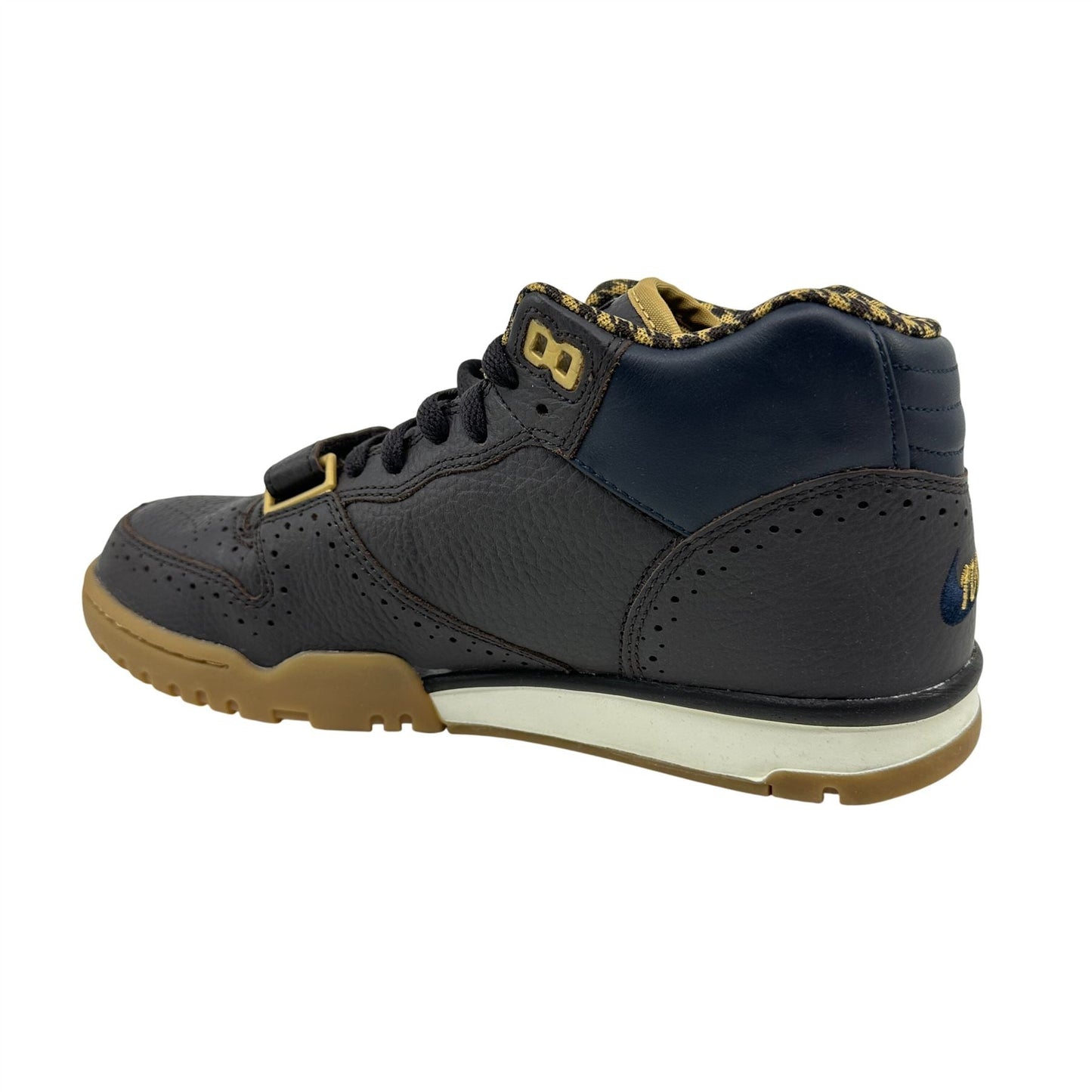 Nike Air Trainer 1 Mid PRM QS Brown Dark Obsidian Mens Athletic Brogue Sneaker