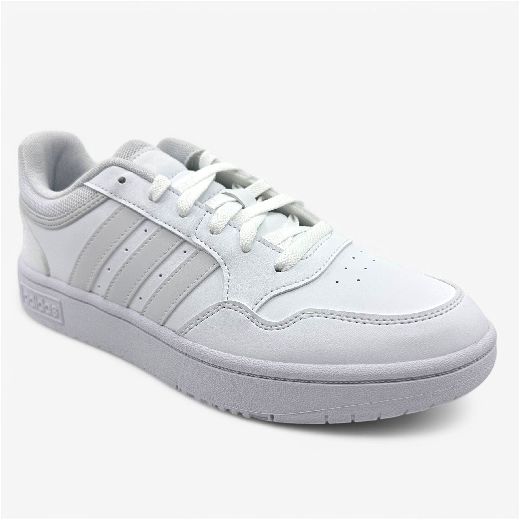Adidas Hoops 3.0 Cloud White Dash Grey Womens Athletic Sneaker