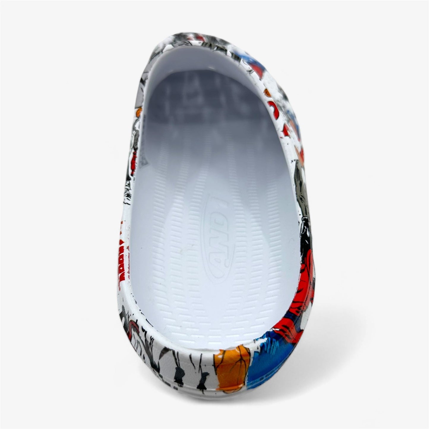AND1 Bodega Clog White Multicolor Mens Sandal Slide