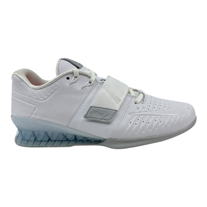 Nike Romaleos 3 XD White Metallic Platinum Mens Athletic Sneaker