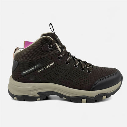Skechers Trego Trail Kismet Brown Womens Athletic Water Repellent Sneaker