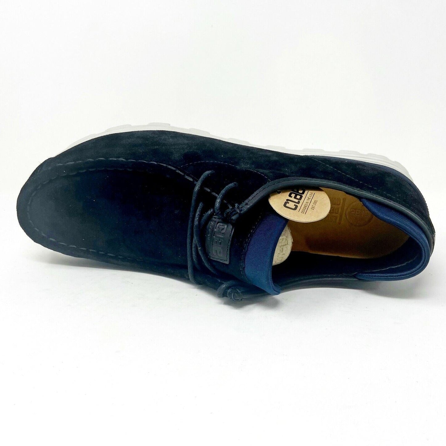 Clae Hopper Black Suede Mens Size 12 Casual Sneakers