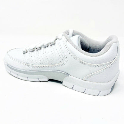 K-Swiss Florham White Platinum Juniors Kids Casual Shoes Sneakers 61852147