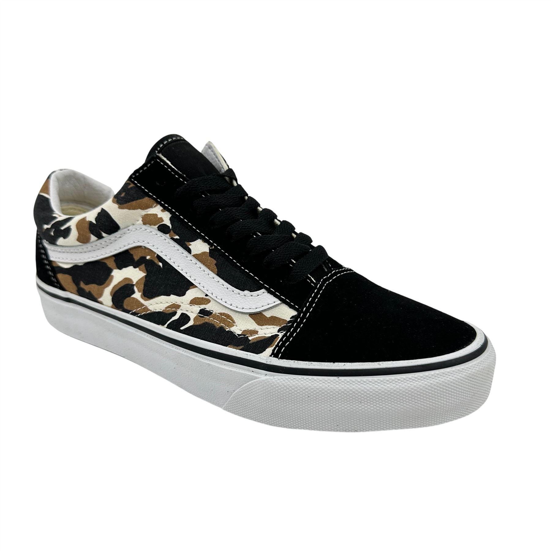 VANS Old Skool Cow Multicolor Womens Athletic Sneaker