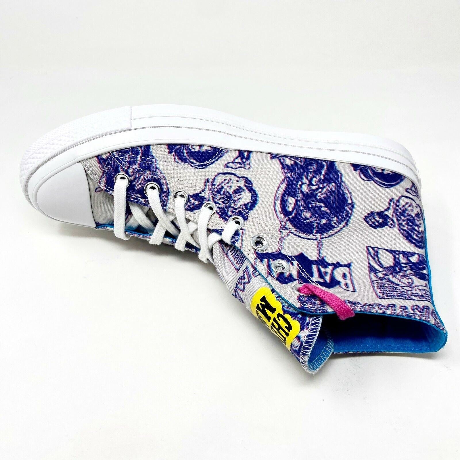 Converse Chinatown Market Chuck 70 Hi Batman White Purple Womens Shoes 167512C