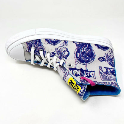 Converse Chinatown Market Chuck 70 Hi Batman White Purple Womens Shoes 167512C