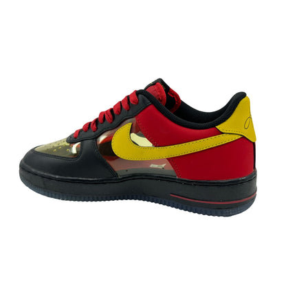 Nike Air Force 1 CMFT Signature QS Black Yellow Red Mens Kyrie Irving Sneaker