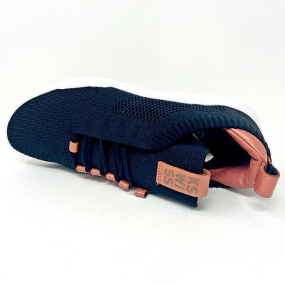K-Swiss Gen K Icon Knit Black Ginger Spice Womens Shoe Sneakers 95578 040