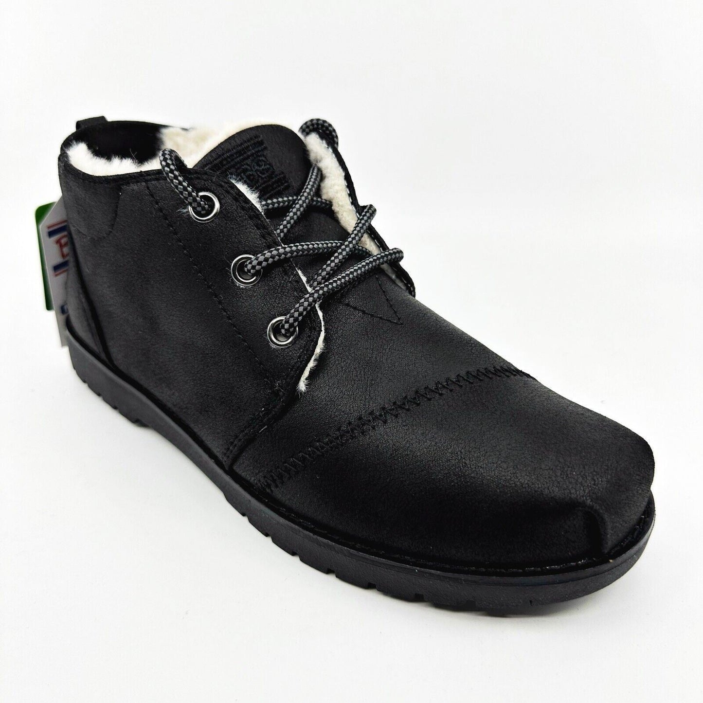 Skechers Chill Lugs Snuggle Life Black Womens Size 6 Shearling Boots