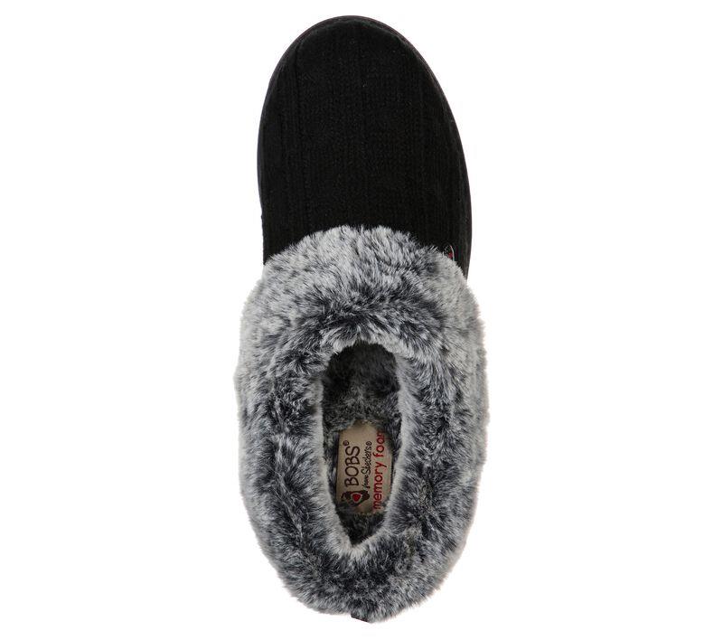 Womens Wide Fit Skechers Keepsakes Ice Angel Mule Slippers - Exclusive