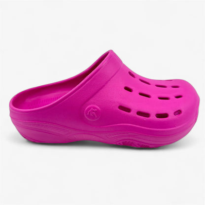 AND1 Bodega Clog Pink Glo Kids Girls Sandal Clog