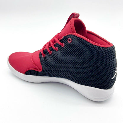 Jordan Eclipse Chukka Black White Gym Red Kids Size 4 Basketball 881454 001