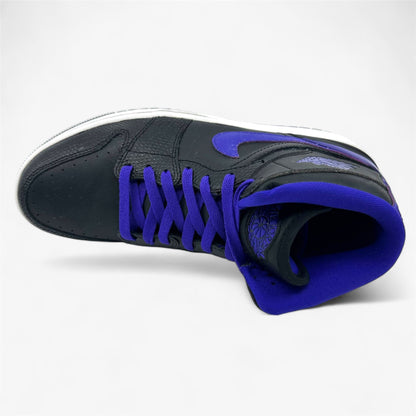 Jordan Air Jordan 1 Retro 86 Black Dark Concord White Mens Athletic Sneaker