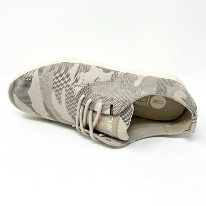 Clae Ellington Textile Tan Camo Mens Size 7 Premium Casual Sneakers