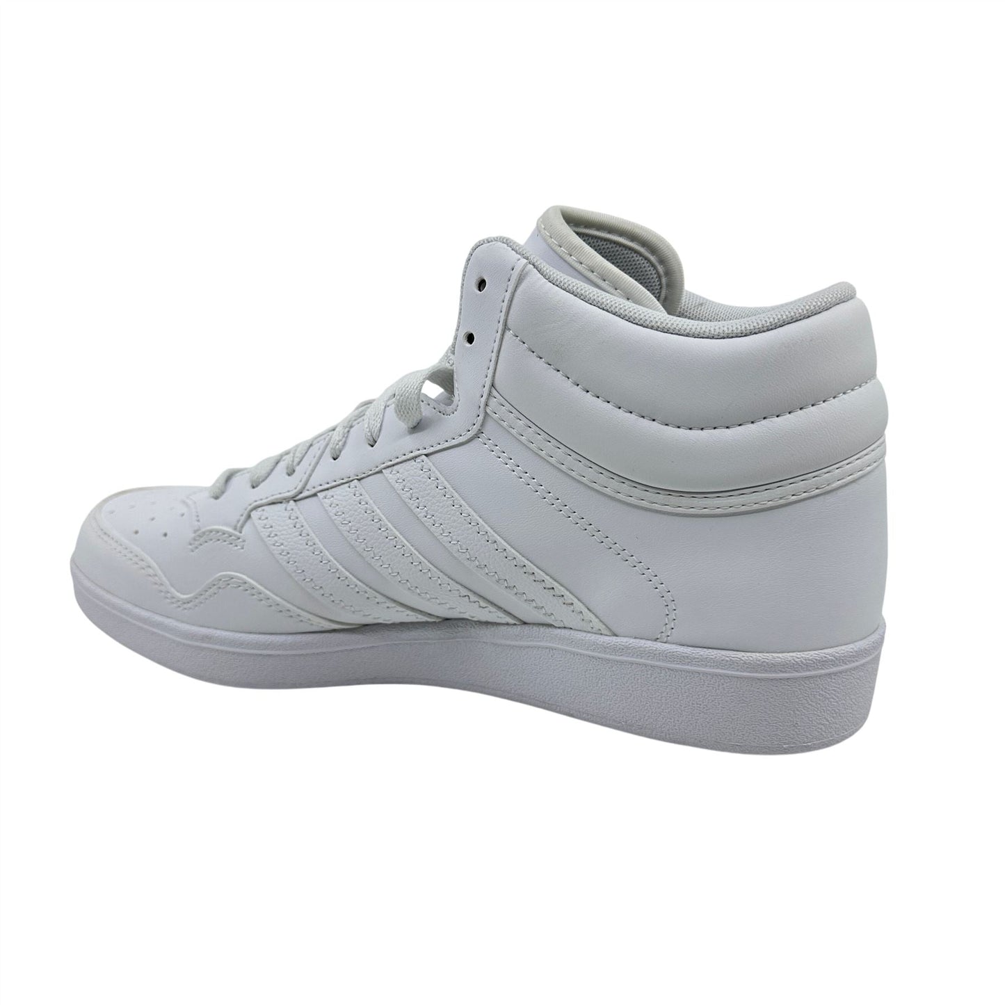 Adidas Hoops 4.0 Mid White Mens Athletic Sneaker