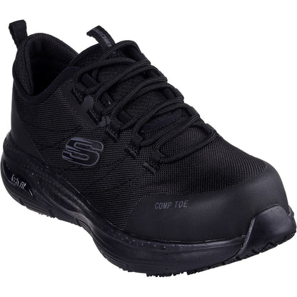 Women's Wide Fit Skechers 108075EC Arch Fit Sr Ebinal Safety Trainers