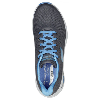 Women's Wide Fit Skechers 149057 Sunny Outlook Trainers