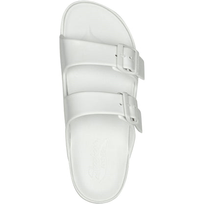 Women's Wide Fit Skechers 111590 Foamies Arch Fit Cali Breeze 2.0 Slippers