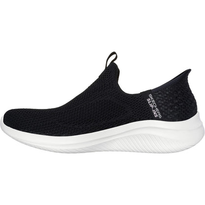 Women's Wide Fit Skechers 150450 Slip-ins Ultra Flex 3.0 Easy Win Trainers