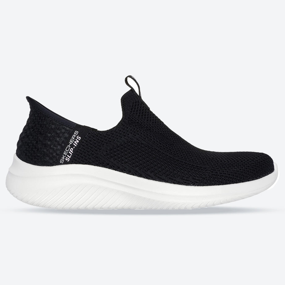 Women's Wide Fit Skechers 150450 Slip-ins Ultra Flex 3.0 Easy Win Trainers