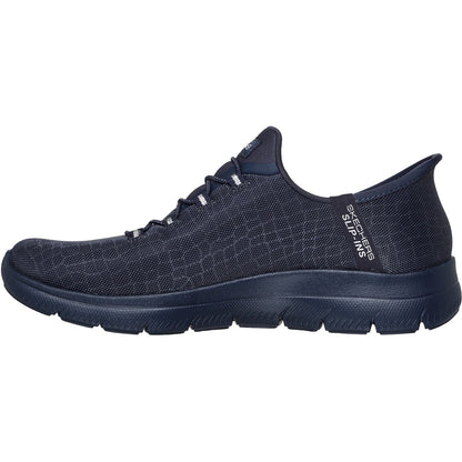 Women's Wide Fit Skechers 150128 Slip-ins Summits Classy Night Trainers