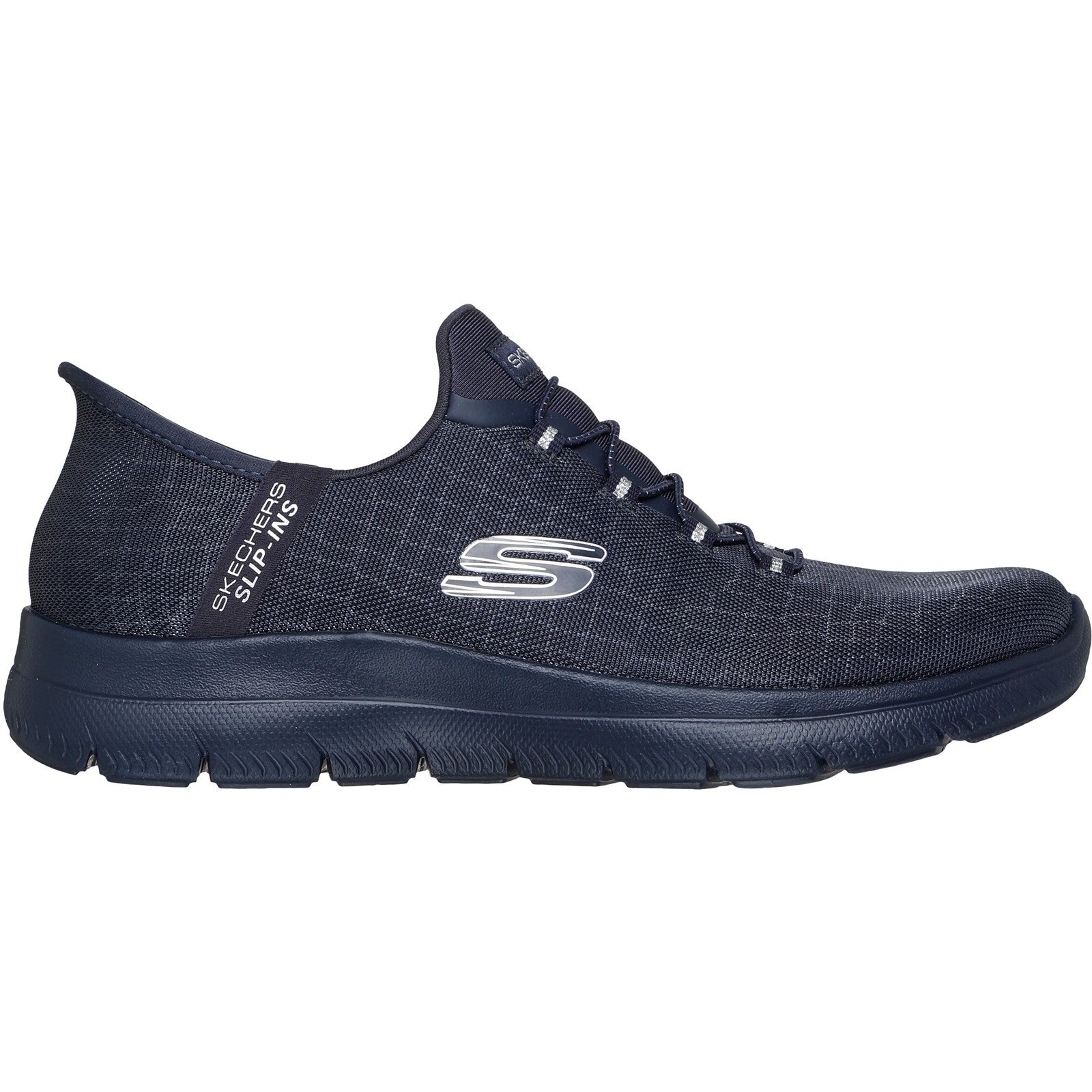 Women's Wide Fit Skechers 150128 Slip-ins Summits Classy Night Trainers
