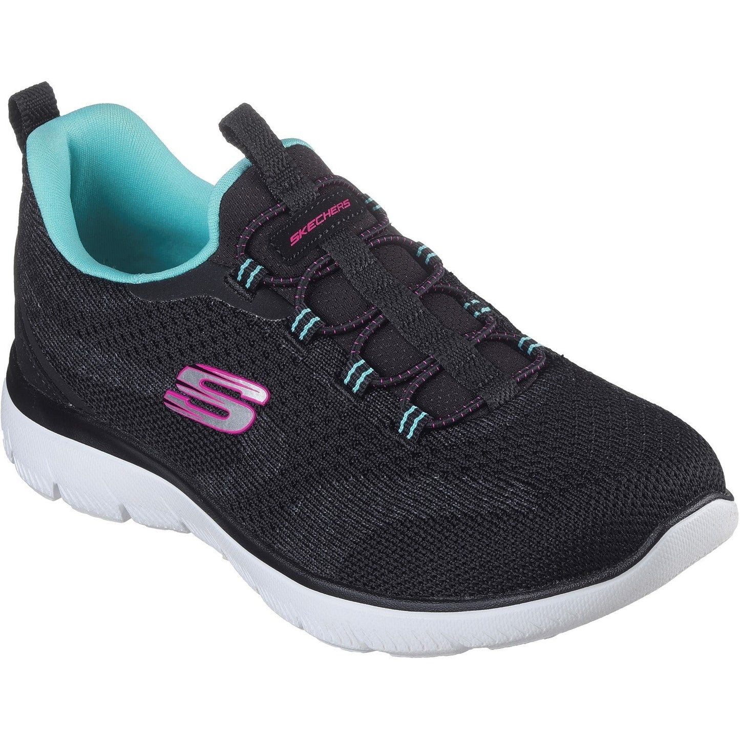 Women's Wide Fit Skechers 150120 Summits New Nature Trainers