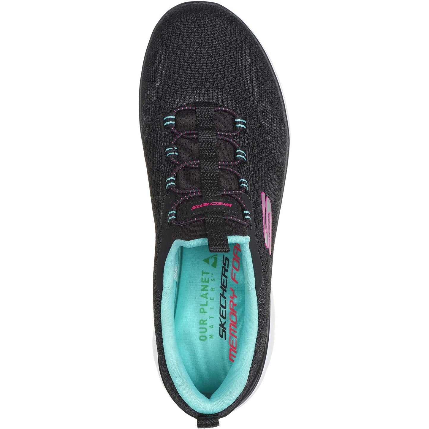 Women's Wide Fit Skechers 150120 Summits New Nature Trainers