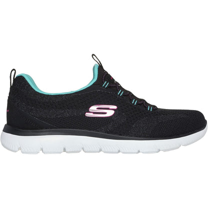 Women's Wide Fit Skechers 150120 Summits New Nature Trainers