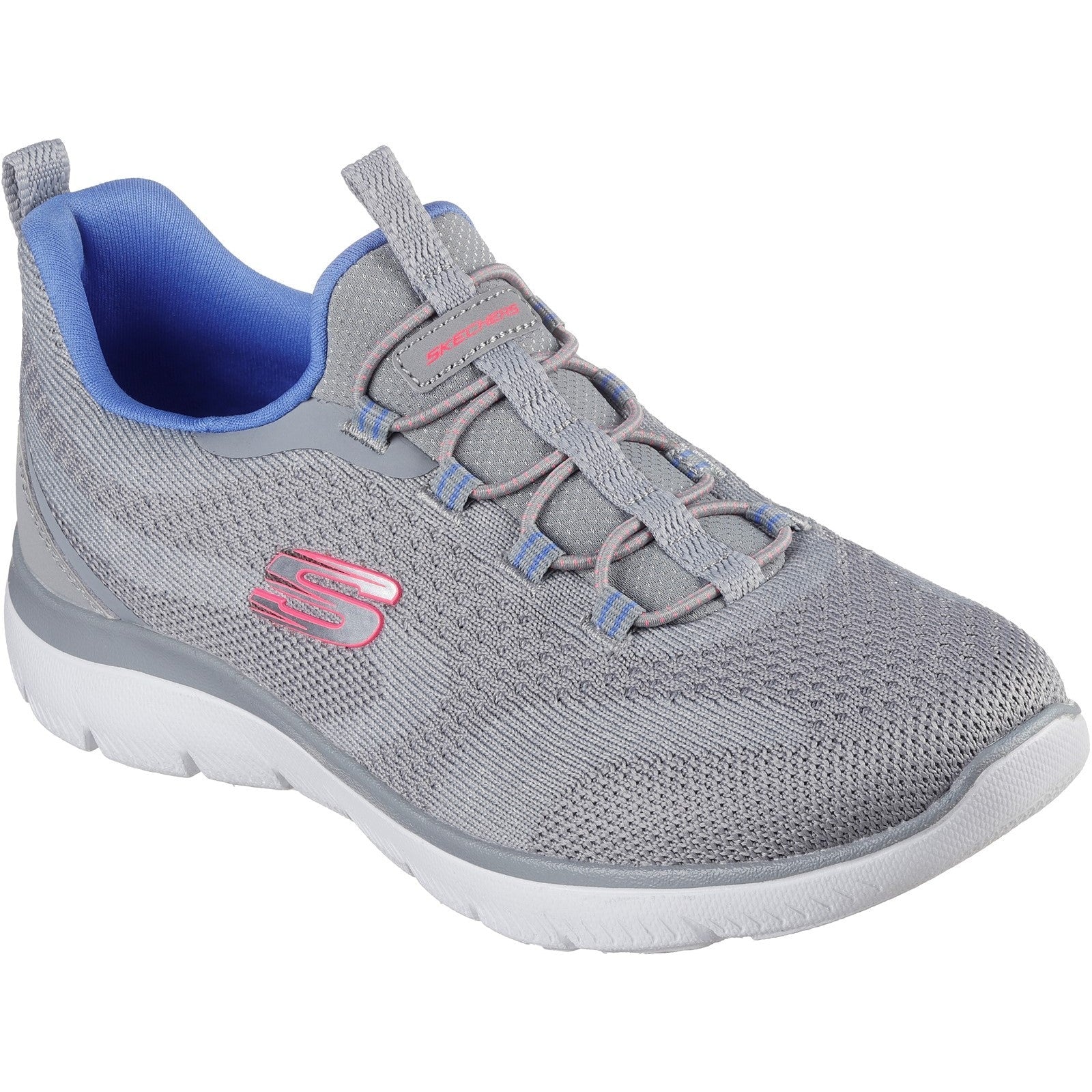 Women's Wide Fit Skechers 150120 Summits New Nature Trainers
