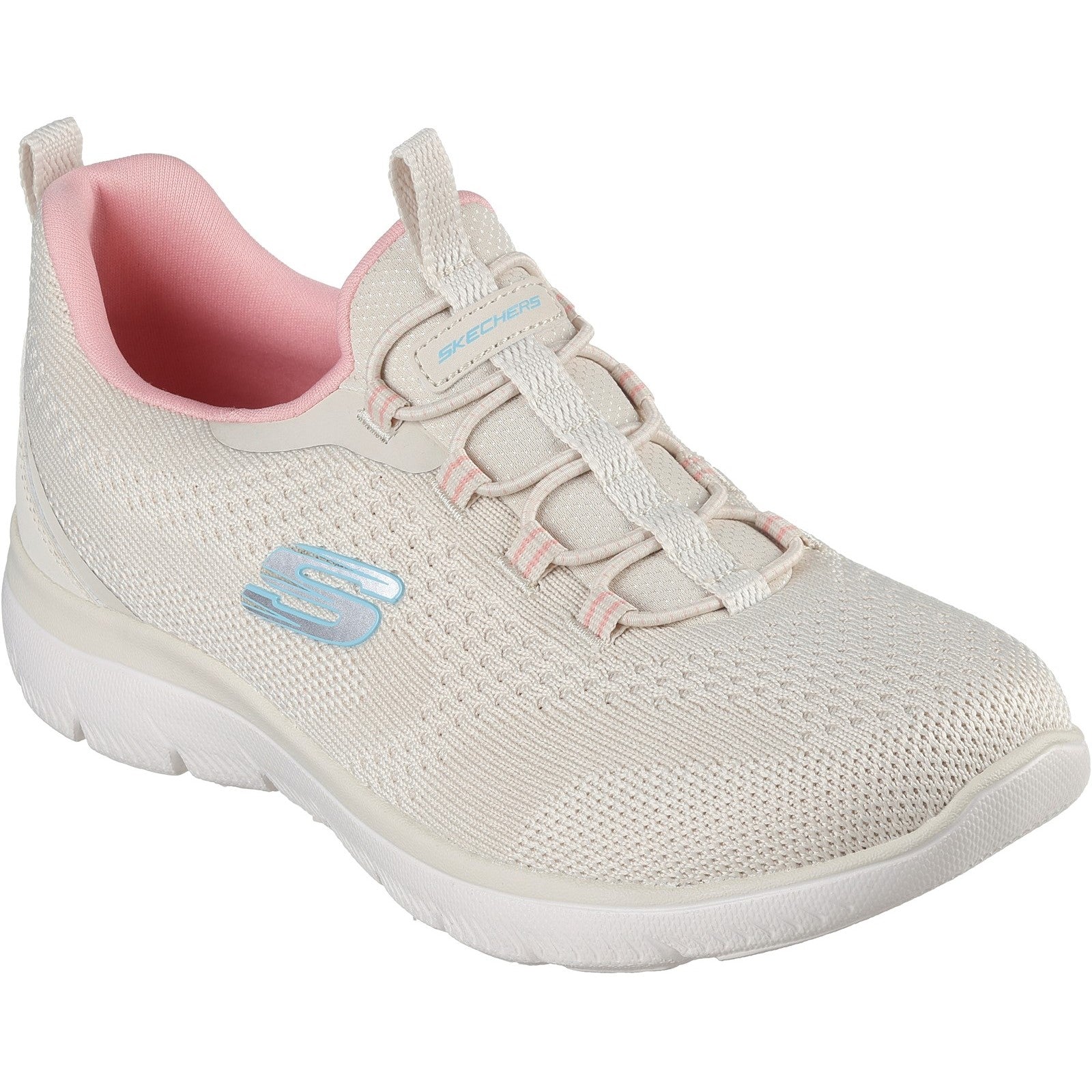 Women's Wide Fit Skechers 150120 Summits New Nature Trainers
