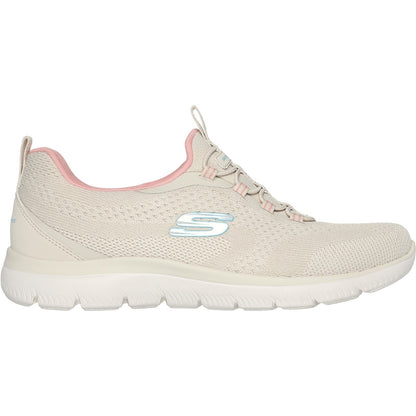 Women's Wide Fit Skechers 150120 Summits New Nature Trainers